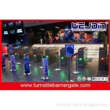 Auto Detection Access Control Turnstile Gate Flap Barrier A